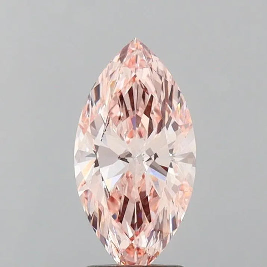 2.02ct Marquise Lab Grown Diamond (Colour Fancy Pink, Clarity VS2, IGI Certified)