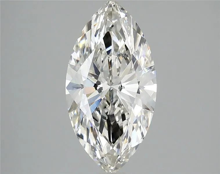 2.02ct Marquise Lab Grown Diamond (Colour G, Clarity VVS2, IGI Certified)