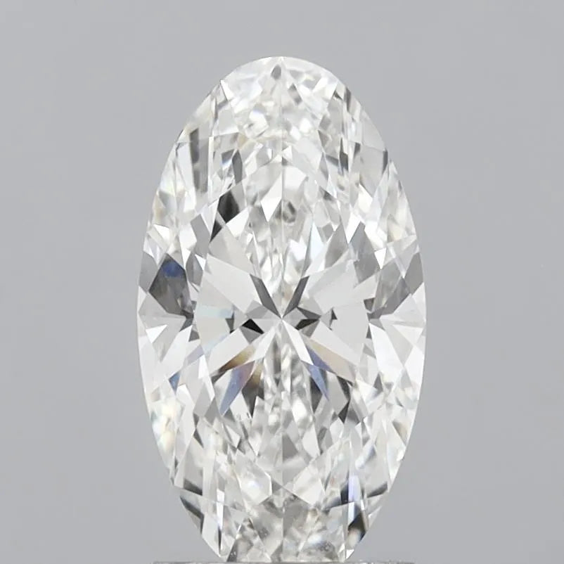 2.02ct Oval Lab Grown Diamond (Colour F, Clarity VVS2, IGI Certified)