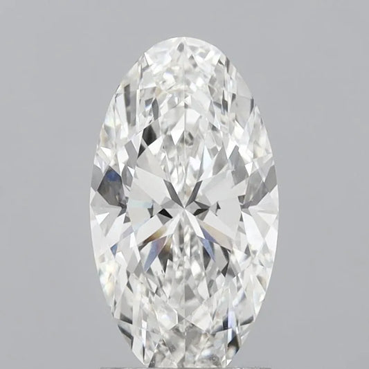2.02ct Oval Lab Grown Diamond (Colour F, Clarity VVS2, IGI Certified)