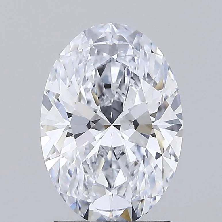 2.02ct Oval Lab Grown Diamond (Colour G, Clarity VVS1, IGI Certified)