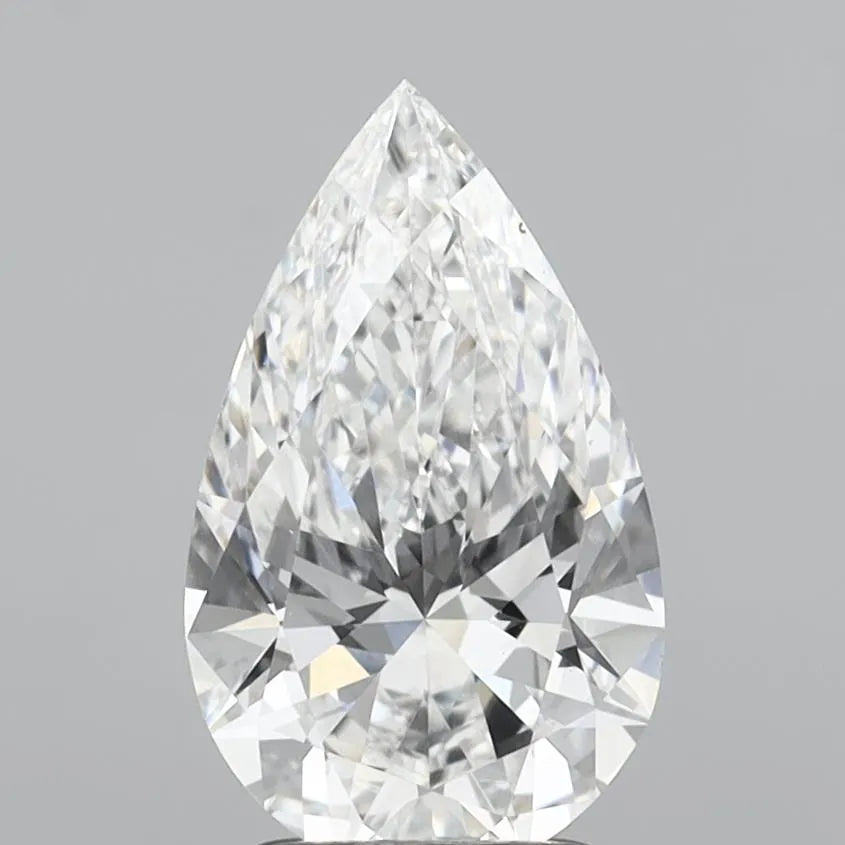 2.02ct Pear Lab Grown Diamond (Colour E, Clarity VS1, IGI Certified)