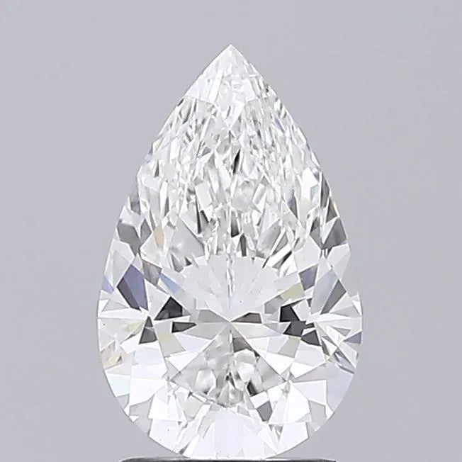 2.02ct Pear Lab Grown Diamond (Colour E, Clarity VVS2, IGI Certified)