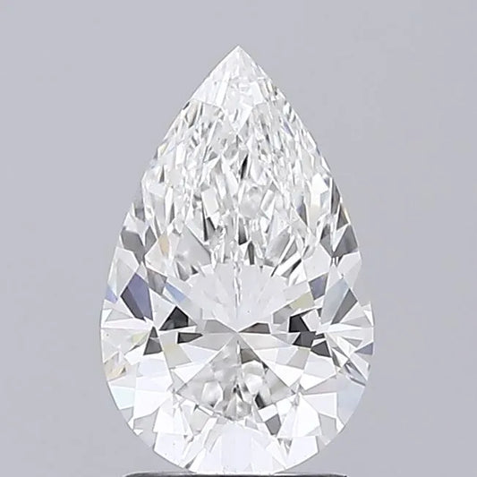 2.02ct Pear Lab Grown Diamond (Colour E, Clarity VVS2, IGI Certified)