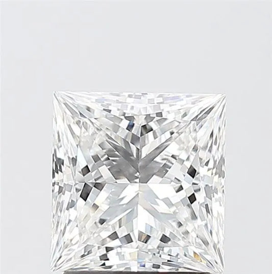2.02ct Princess Lab Grown Diamond (Colour E, Clarity VVS2, IGI Certified)