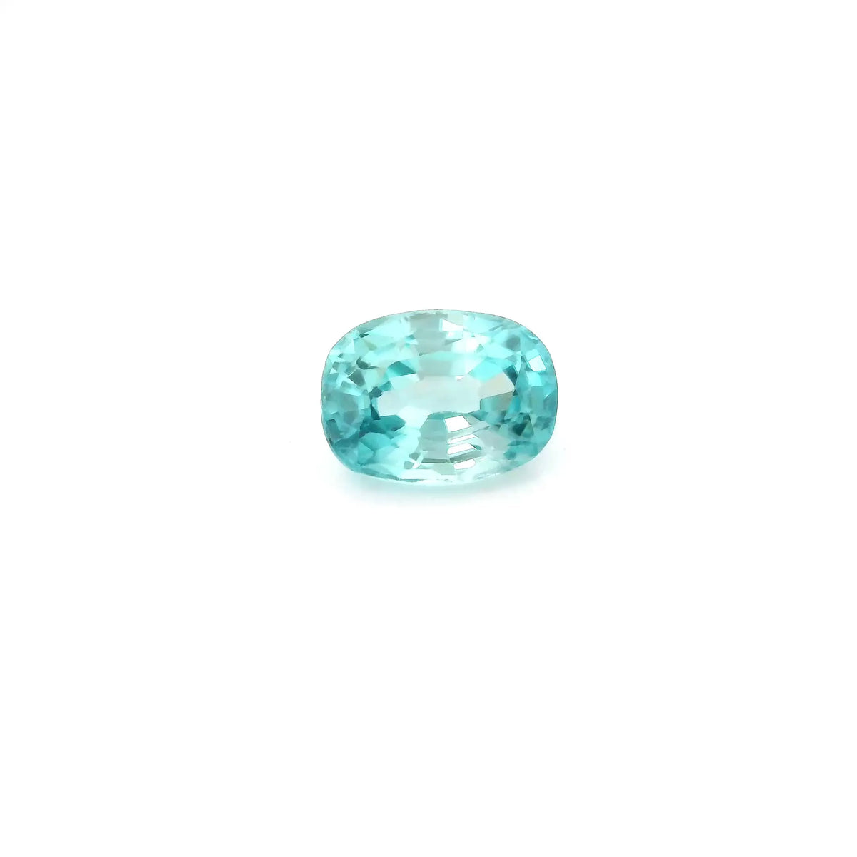 2.03ct Cushion Natural Zircon (Colour Blue, Clarity Eye Clean, Cut Faceted)