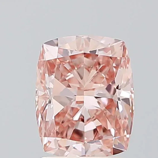 2.03ct Cushion modified Lab Grown Diamond (Colour Fancy Intense Pink, Clarity VVS1, IGI Certified)