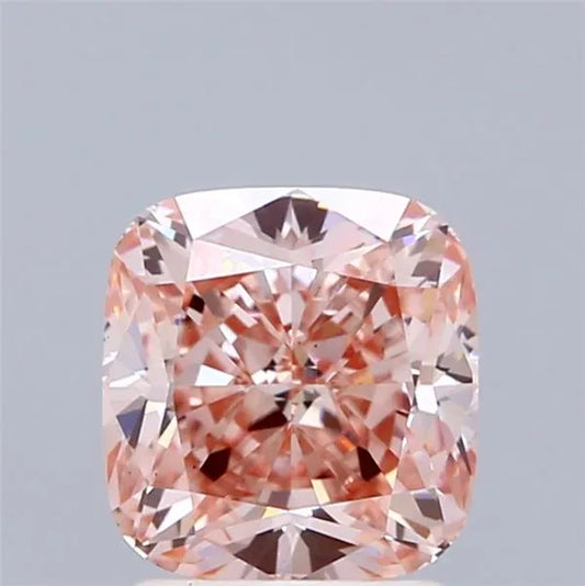 2.03ct Cushion modified Lab Grown Diamond (Colour Fancy Vivid Pink, Clarity VVS2, IGI Certified)