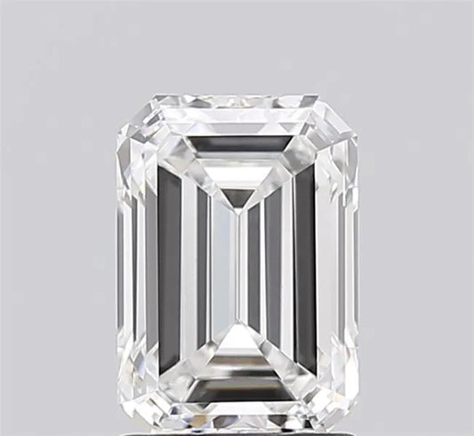 2.03ct Emerald Lab Grown Diamond (Colour F, Clarity VVS2, IGI Certified)
