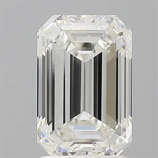 2.03ct Emerald Lab Grown Diamond (Colour F, Clarity VVS2, IGI Certified)