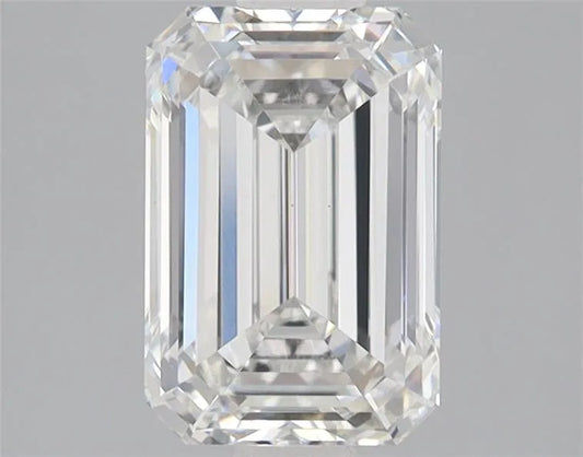2.03ct Emerald Lab Grown Diamond (Colour F, Clarity VVS2, IGI Certified)