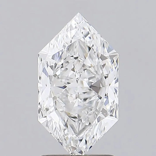 2.03ct Hexagonal Lab Grown Diamond (Colour D, Clarity VVS1, IGI Certified)