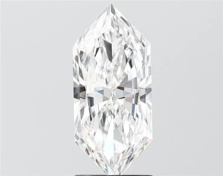 2.03ct Hexagonal Lab Grown Diamond (Colour E, Clarity VS1, IGI Certified)