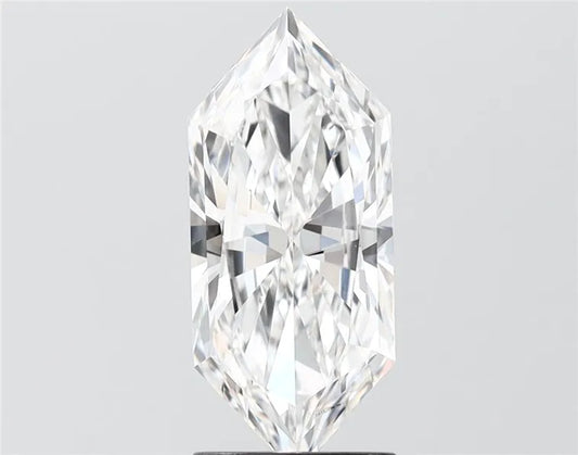 2.03ct Hexagonal Lab Grown Diamond (Colour E, Clarity VS1, IGI Certified)