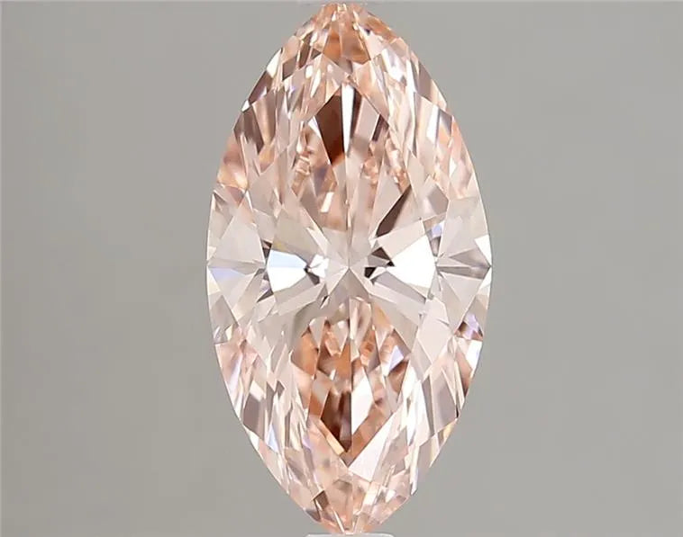 2.03ct Marquise Lab Grown Diamond (Colour Fancy Vivid Pink, Clarity VVS2, IGI Certified)