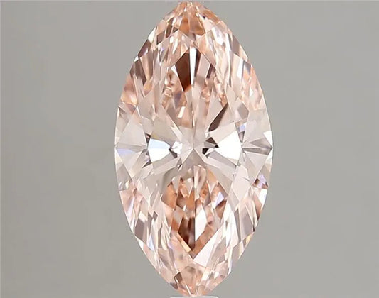 2.03ct Marquise Lab Grown Diamond (Colour Fancy Vivid Pink, Clarity VVS2, IGI Certified)