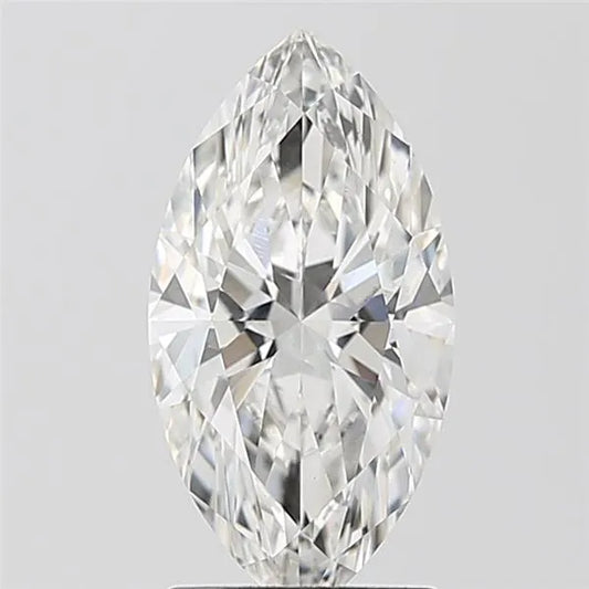 2.03ct Marquise Lab Grown Diamond (Colour G, Clarity VS2, IGI Certified)