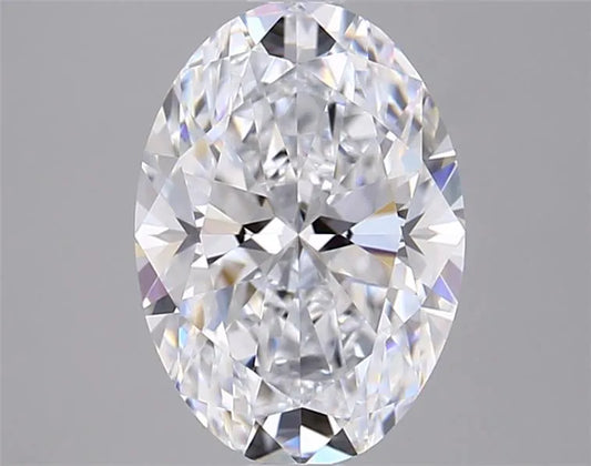 2.03ct Oval Lab Grown Diamond (Colour E, Clarity VVS1, IGI Certified)
