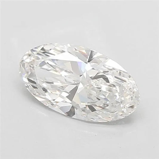 2.03ct Oval Lab Grown Diamond (Colour E, Clarity VVS2, IGI Certified)