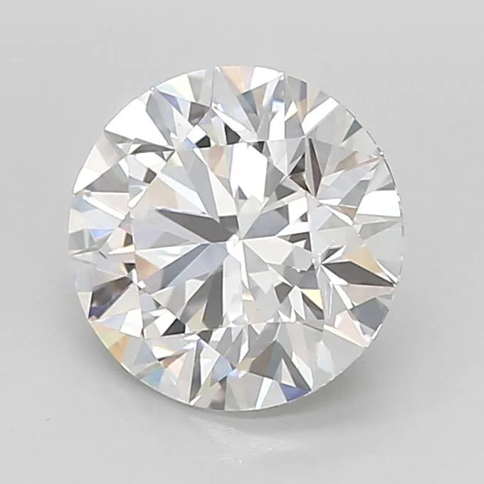 2.03ct Round Lab Grown Diamond (Colour E, Clarity VVS2, Cut EX, IGI Certified)