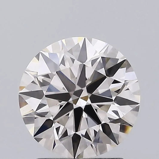 2.03ct Round Lab Grown Diamond (Colour K, Clarity VS1, Cut ID, IGI Certified)