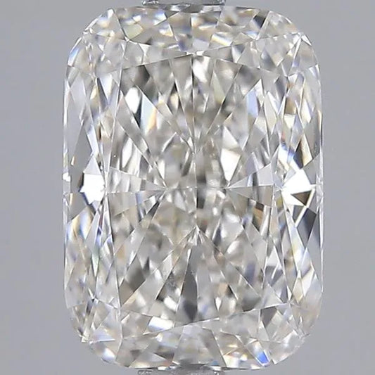2.04ct Cushion modified Lab Grown Diamond (Colour G, Clarity VVS2, IGI Certified)