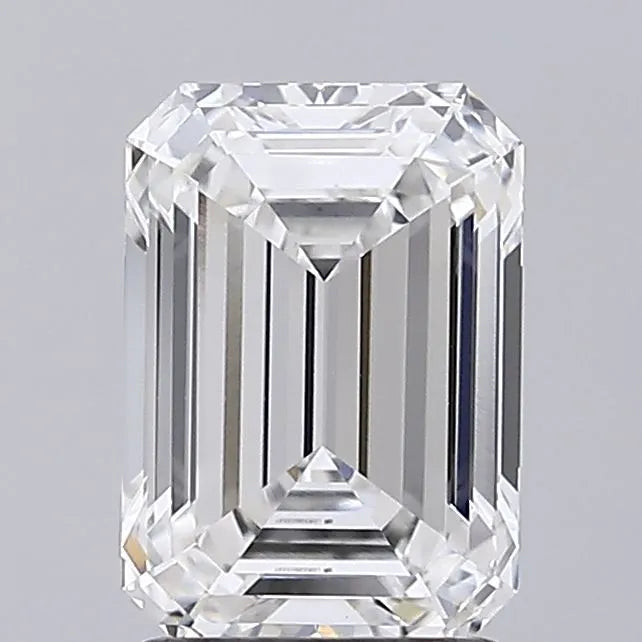 2.04ct Emerald Lab Grown Diamond (Colour E, Clarity VVS2, IGI Certified)