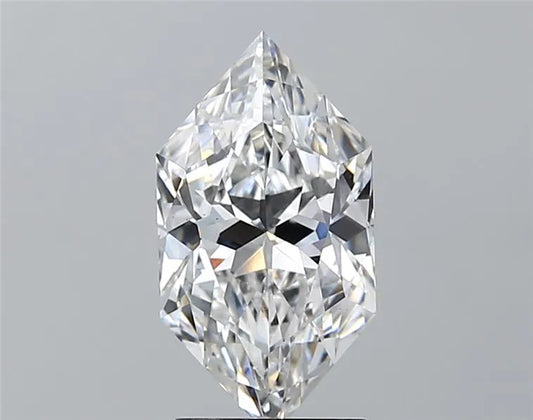 2.04ct Hexagonal Lab Grown Diamond (Colour E, Clarity VS1, IGI Certified)