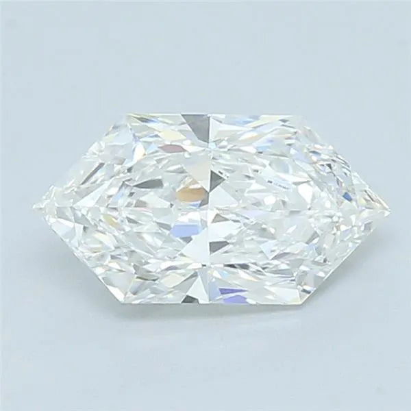 2.04ct Hexagonal Lab Grown Diamond (Colour E, Clarity VVS2, IGI Certified)