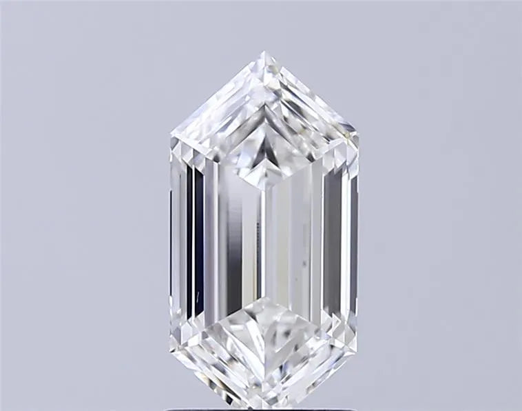 2.04ct Hexagonal Lab Grown Diamond (Colour G, Clarity VVS2, IGI Certified)