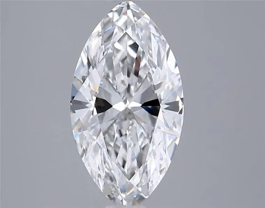 2.04ct Marquise Lab Grown Diamond (Colour D, Clarity VVS2, IGI Certified)