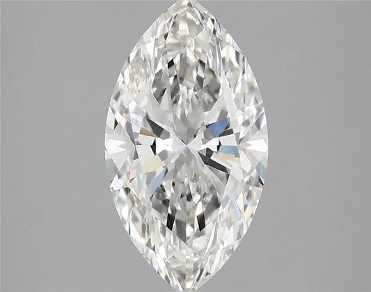 2.04ct Marquise Lab Grown Diamond (Colour G, Clarity VS1, IGI Certified)
