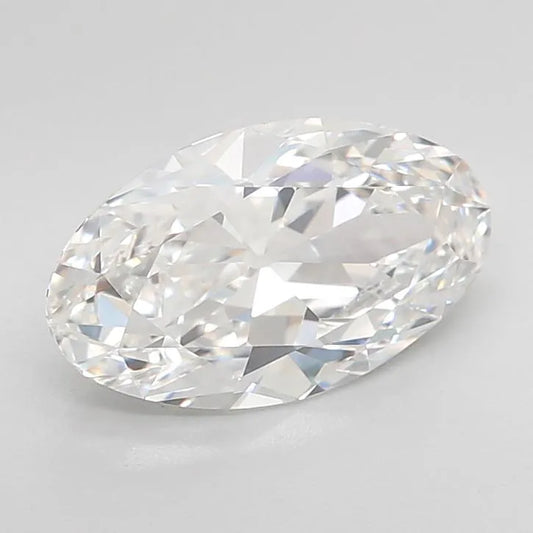2.04ct Oval Lab Grown Diamond (Colour D, Clarity VVS2, IGI Certified)