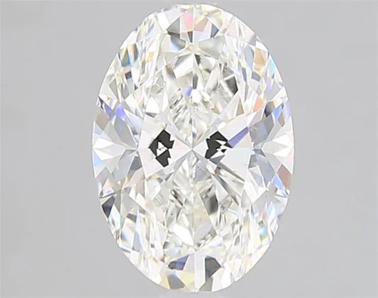 2.04ct Oval Lab Grown Diamond (Colour G, Clarity VS1, IGI Certified)