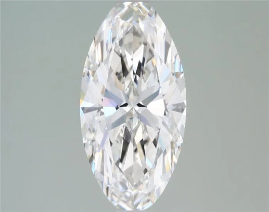 2.04ct Oval Lab Grown Diamond (Colour G, Clarity VVS2, IGI Certified)