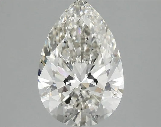 2.04ct Pear Lab Grown Diamond (Colour G, Clarity VVS2, IGI Certified)