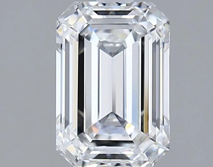 2.05ct Emerald Lab Grown Diamond (Colour D, Clarity IF, IGI Certified)