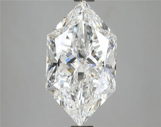 2.05ct Hexagonal Lab Grown Diamond (Colour E, Clarity VS1, IGI Certified)