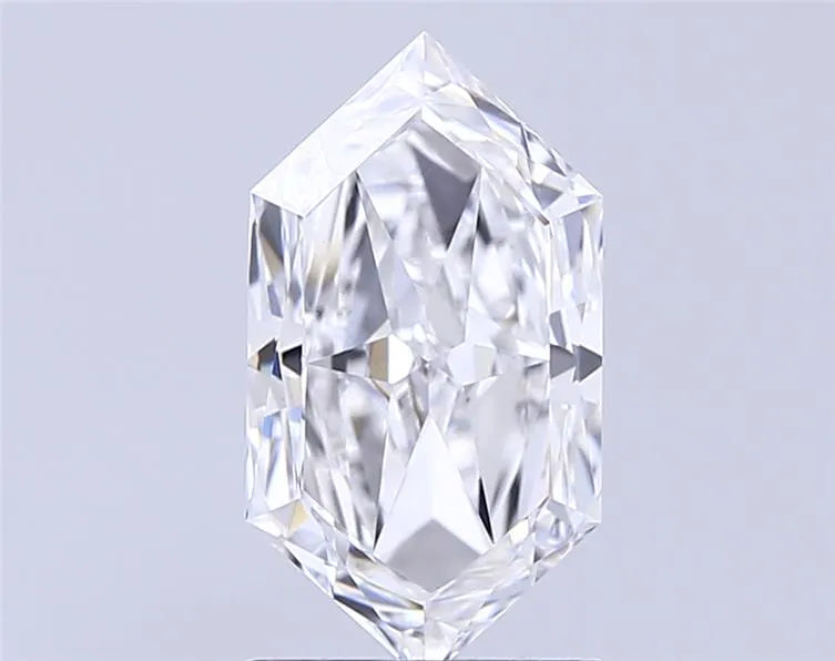 2.05ct Hexagonal Lab Grown Diamond (Colour E, Clarity VVS2, IGI Certified)