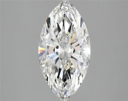 2.05ct Marquise Lab Grown Diamond (Colour F, Clarity VVS2, IGI Certified)