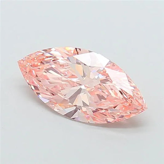 2.05ct Marquise Lab Grown Diamond (Colour Fancy Intense Pink, Clarity VS1, IGI Certified)