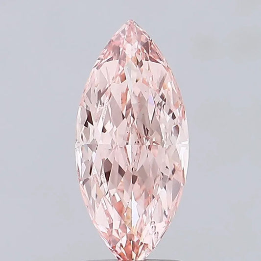 2.05ct Marquise Lab Grown Diamond (Colour Fancy Intense Pink, Clarity VS2, IGI Certified)