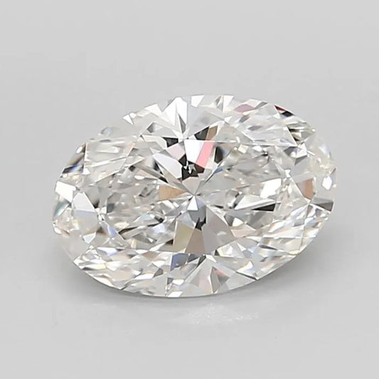 2.05ct Oval Lab Grown Diamond (Colour F, Clarity VVS2, IGI Certified)