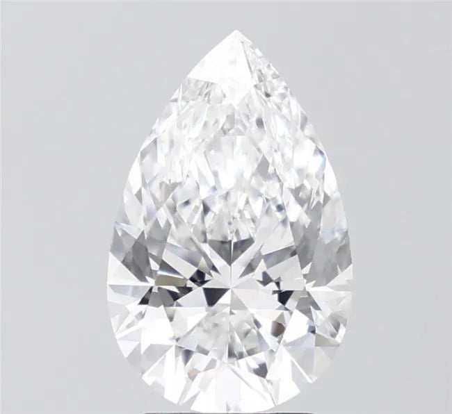 2.05ct Pear Lab Grown Diamond (Colour E, Clarity VS2, IGI Certified)