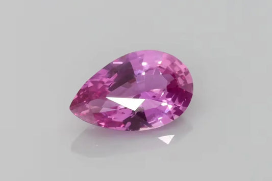 2.05ct Pear Natural Sapphire (Colour Pink, Clarity Eye Clean, Cut Faceted)