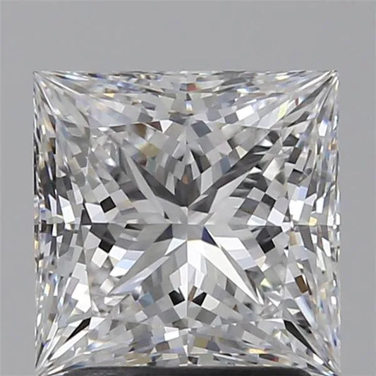 2.05ct Princess Lab Grown Diamond (Colour D, Clarity VVS2, IGI Certified)
