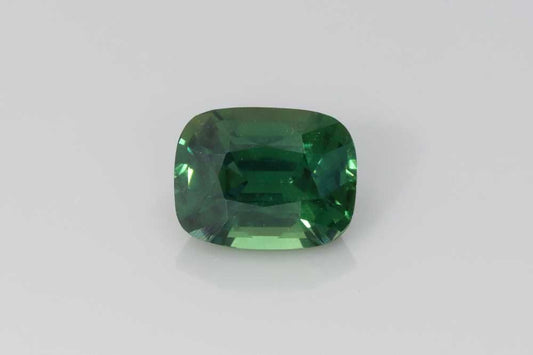 2.06ct Cushion Natural Sapphire (Colour Teal, Clarity Eye Clean, Cut Faceted)