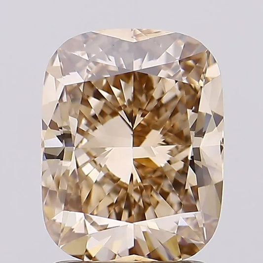 2.06ct Cushion modified Lab Grown Diamond (Colour Fancy Brown, Clarity VVS2, IGI Certified)