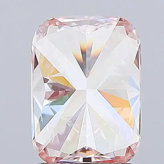 2.06ct Cushion modified Lab Grown Diamond (Colour Fancy Intense Pink, Clarity VS1, IGI Certified)