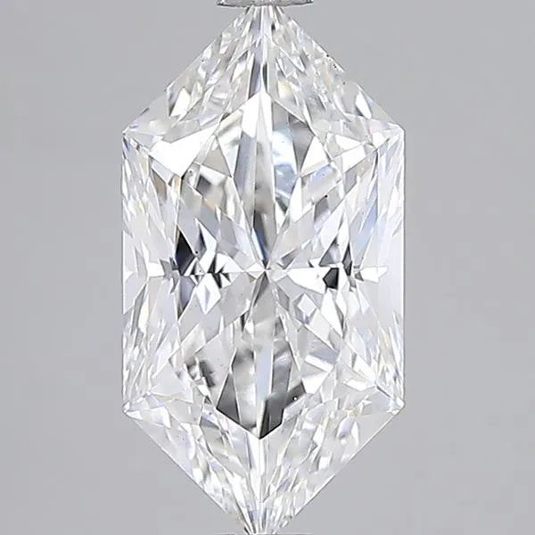 2.06ct Hexagonal Lab Grown Diamond (Colour E, Clarity VS2, IGI Certified)